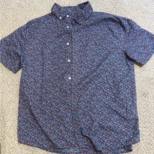 Vineyard Vines boys short-sleeve button down shirt, size xl (18).